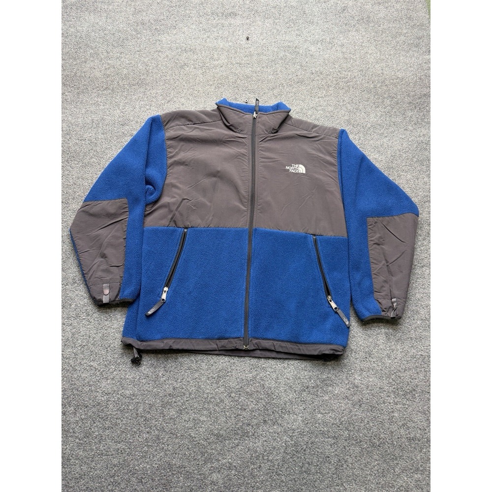 The‎ North Fave Denali Jacket Size Youth Xl Blue/grey